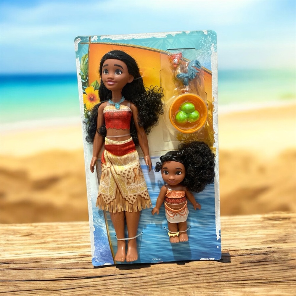 Disney Moana 2 – Moana & Simea Sister Doll Set